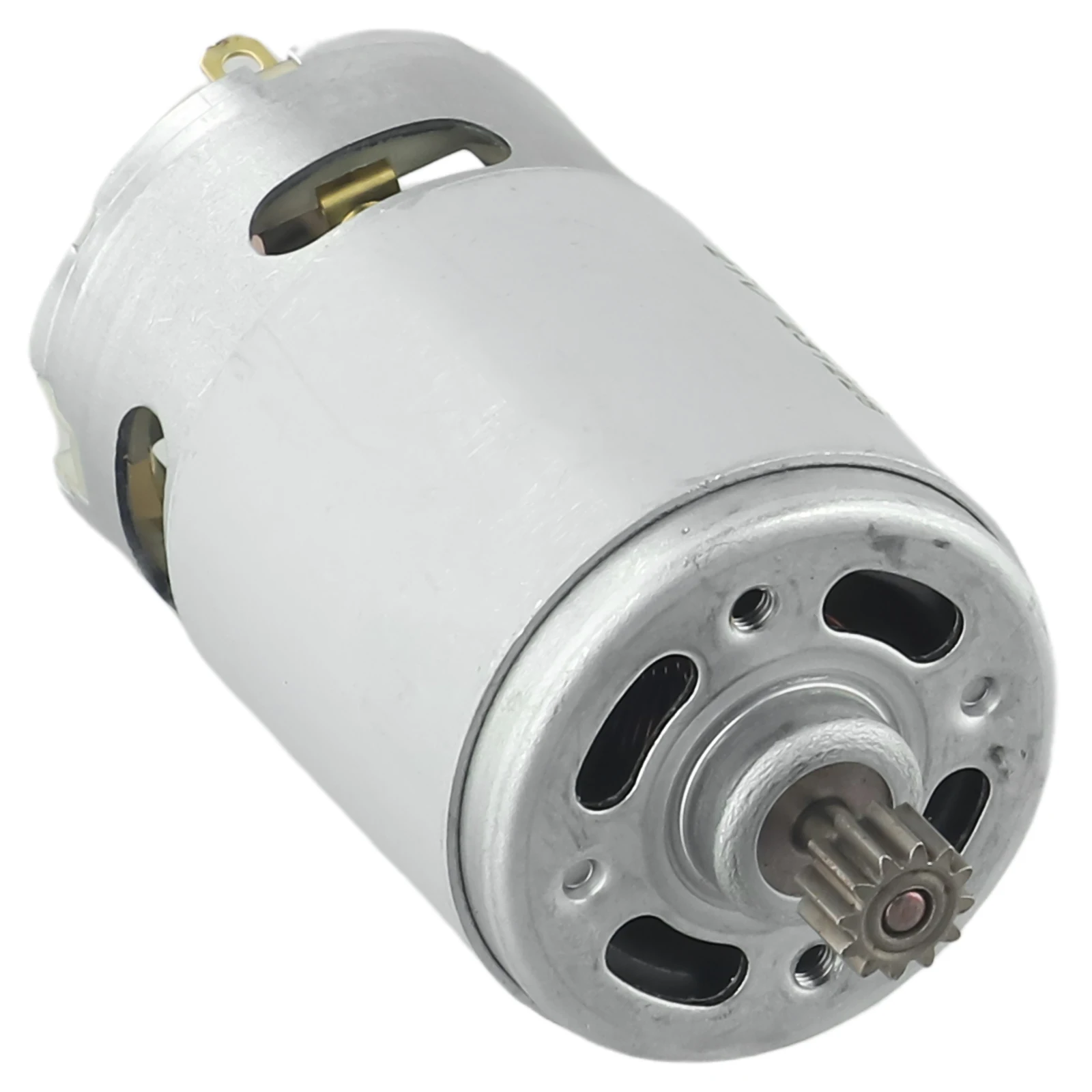 1 Stück RS550 21V DC-Motor, zweistufiger 12-Zahn-DC-Motor für Hochgeschwindigkeits-DC-Motor mit hohem Drehmoment, elektrische Bohrmaschine – Detail 2