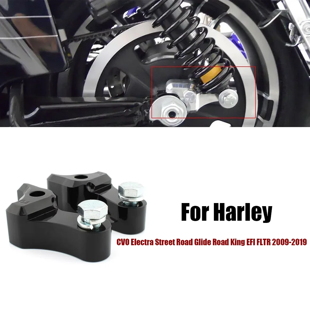

Motorcycle Rear Shock Absorber 1" Lowering Kit For Harley CVO Electra Street Road Glide Road King EFI FLTR 2009-2019