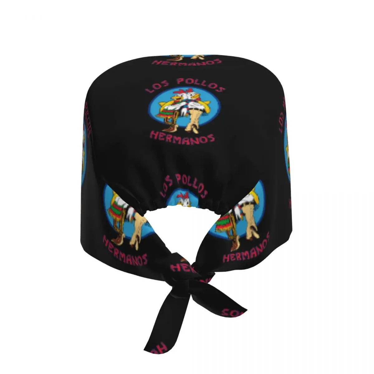 Los Pollos Hermanos Breaking Bad Breathable Scrub Hat Surgical Scrub Caps Nursing Hair Hats The Chicken Brothers Work Scrubs Hat