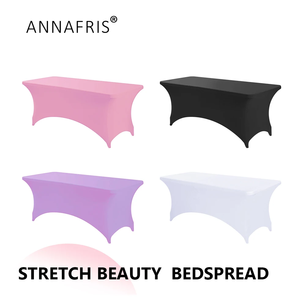 

ANNAFRIS Eyelash Extension Elastic Bed Cover Sheets Stretchable Bottom Professional For Lash Bed Makeup Salon