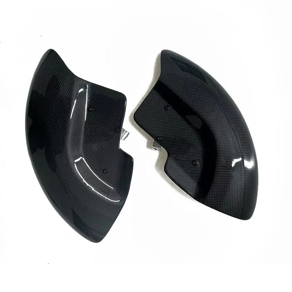 Per Ducati V2 V4 V4S Street Fighter pinza in fibra di carbonio kit copertura ruota radiatore deflettore aria carenatura accessori moto