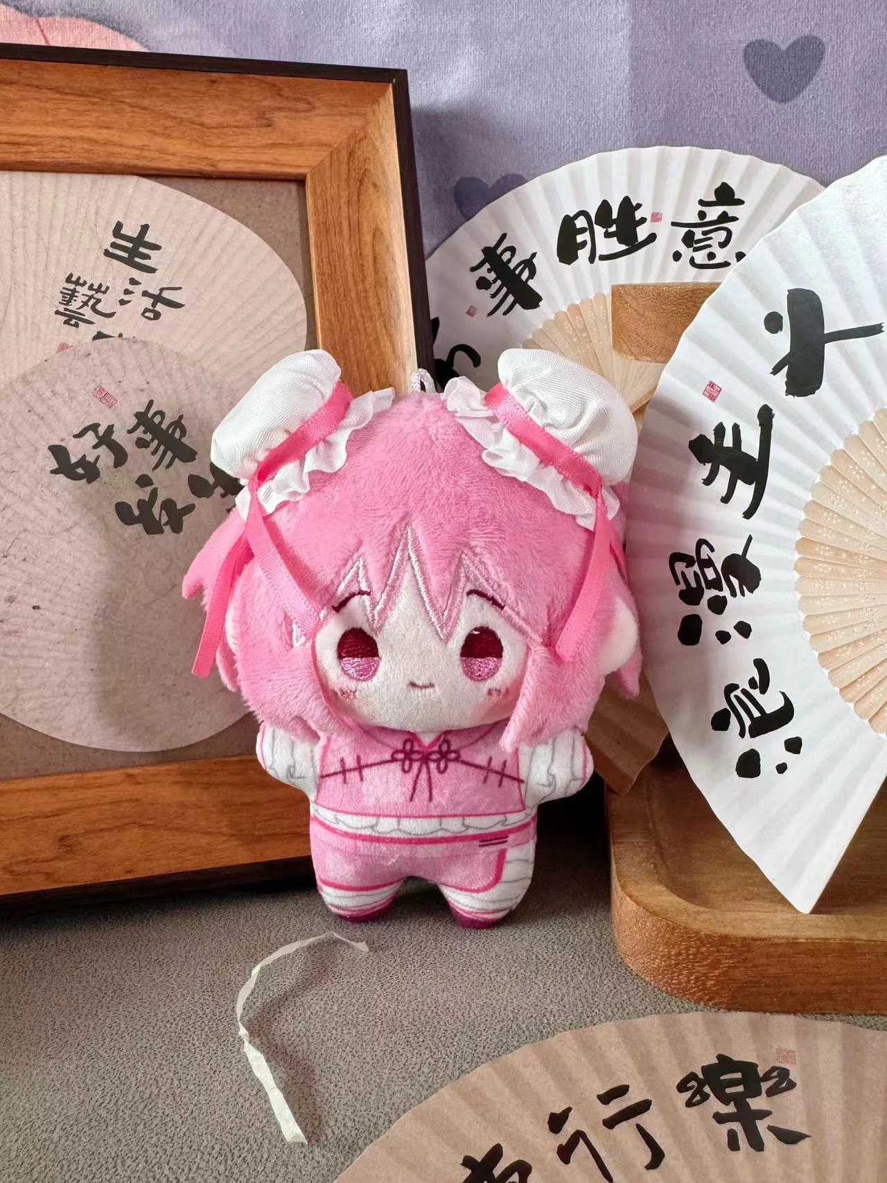 Puella Magi Madoka Magica Akemi Homura Косплей Аниме Плюшевые 10 СМ Милые Мягкие Тело Плюшевые Мультяшные Подвески Подарки На День Рождения