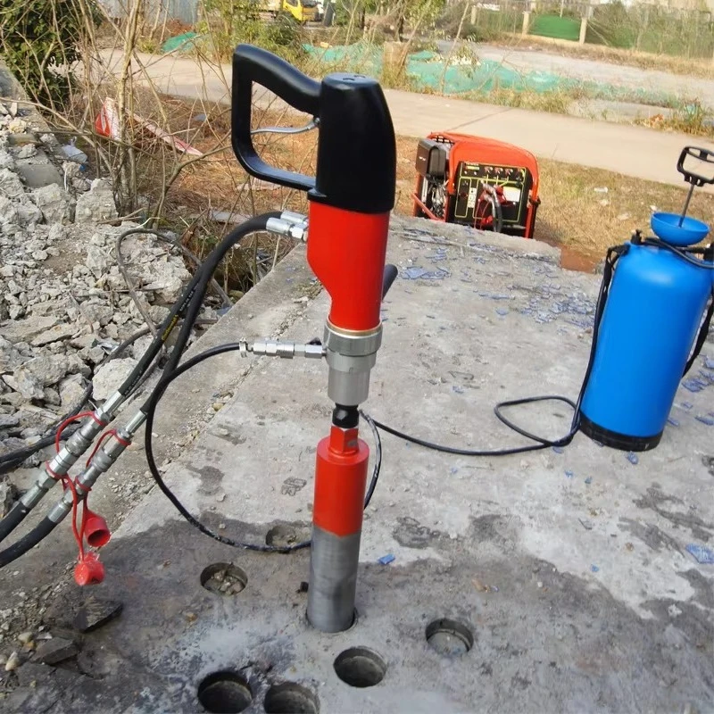 Portable Handheld Hydraulic Core Drill Machine Mining Suitable for Cd10 / Cd12