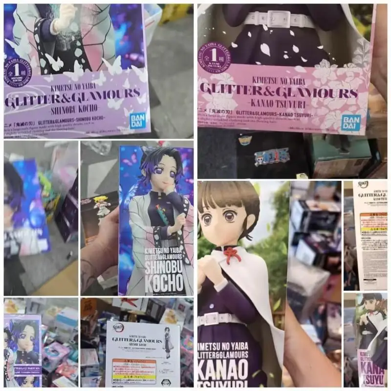 

Genuine Bandai Namco Banpresto Demon Slayer Tsuyuri Kanawo Kochou Shinobu Glitter Glamours Figure Model Collector Toy Gift Pvc