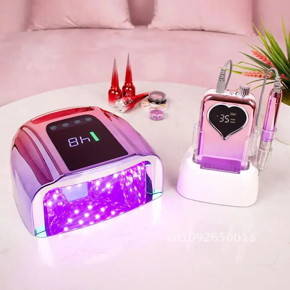 2024 Professional Rechargeable UV UV LED Portable Cordless Light Machine 96W for Lamp Nail