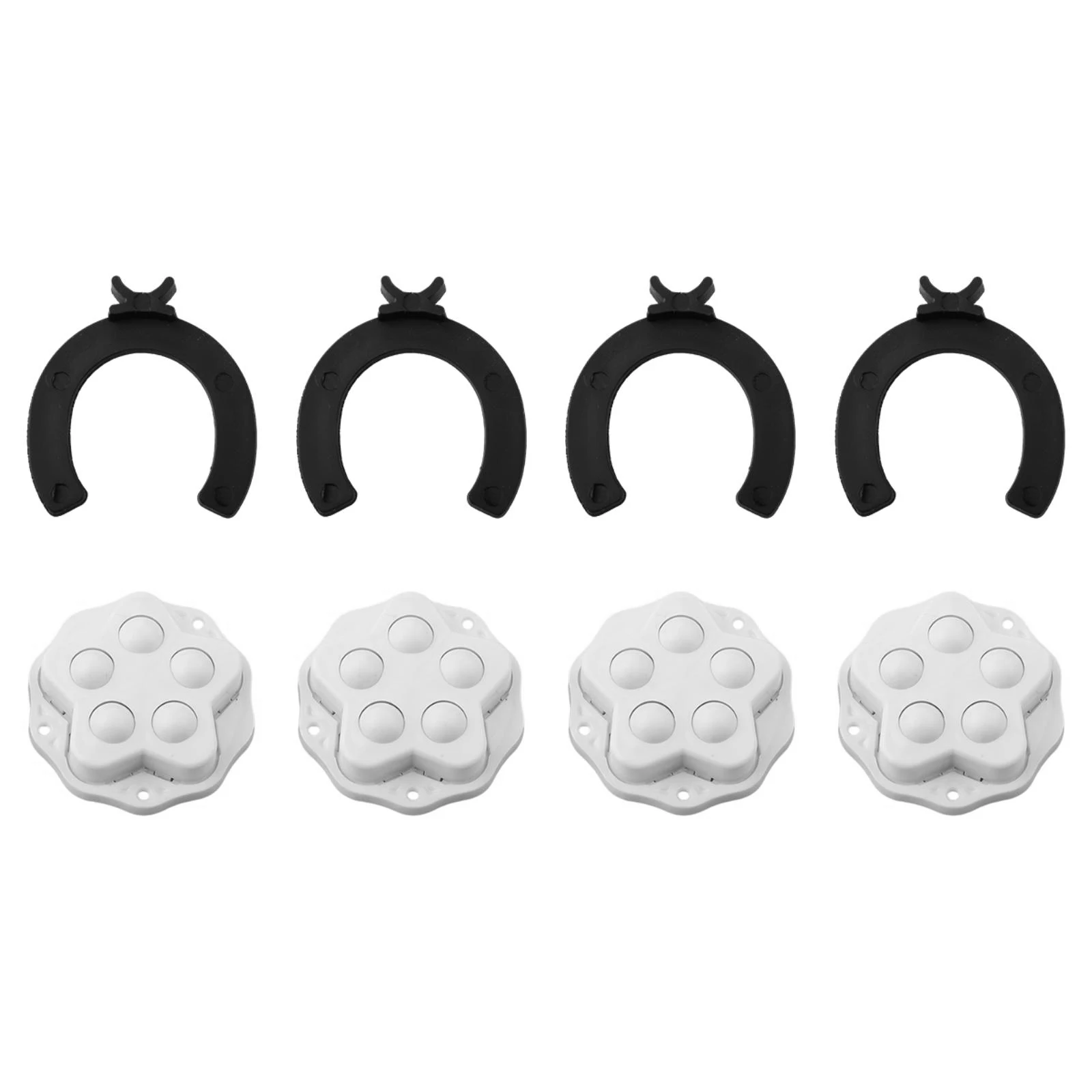 Adhesive Caster Wheels Caster Wheel Swivel Paste For 360 Degree Rotation Storage Box Furniture Paste Swivel Wheels