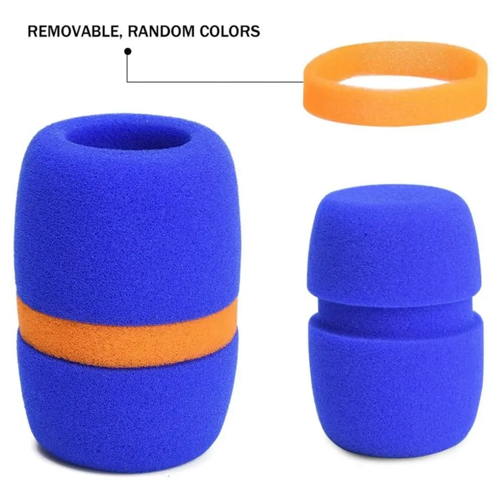 5PCS Microphone Windscreen Sponge Cover Thickened Mic Dust Proof Covers Foam Mic Pop Filter for Studio Interview Karaoke DJ