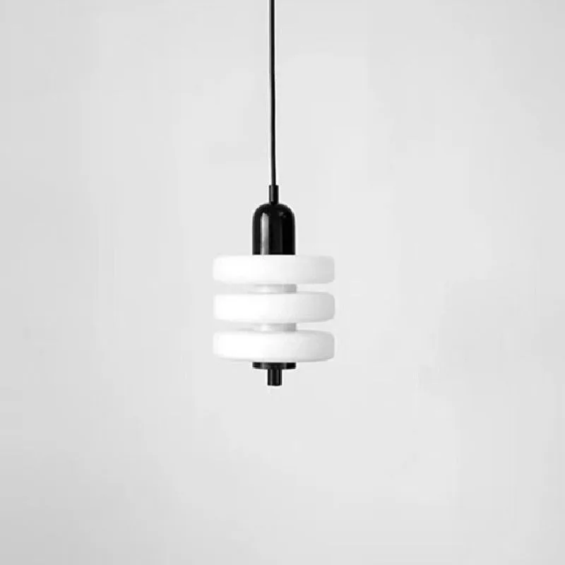 Modern Minimalist Creative Metal Long Line LED Pendant Light Bedroom Bedside Study Entryway Decor