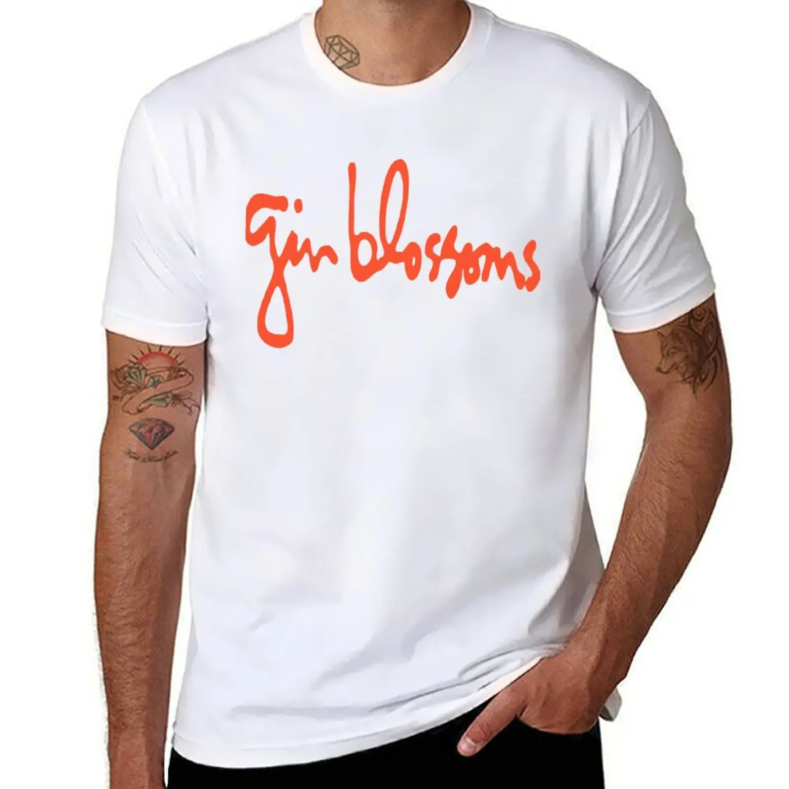 

Gin Blossoms Logo T-Shirt funny t shirts man t shirt personalised T-Shirt