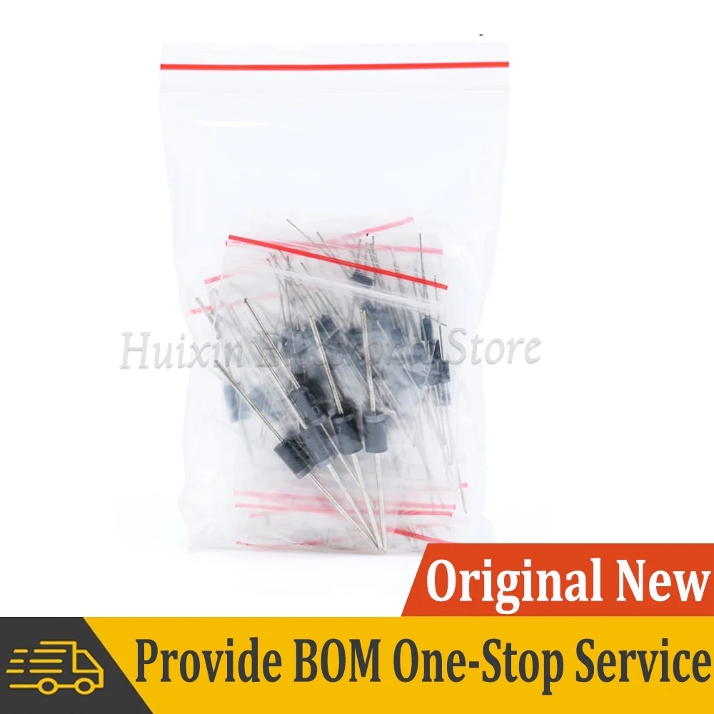 100pcs 8 value Fast Switching Schottky Diode kit set 1N4148 1N4007 1N5819 1N5399 1N5408 1N5822 FR107 FR207 Electronic Components