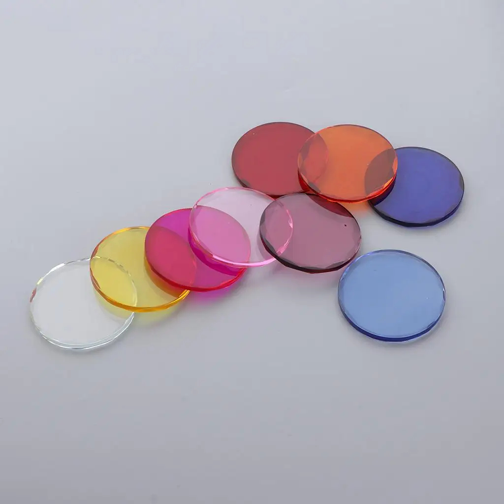 Vassoio per colla per estensione ciglia Pallet di cristallo riutilizzabile Supporto non poroso per organizzatore di forniture per estensione ciglia da salone