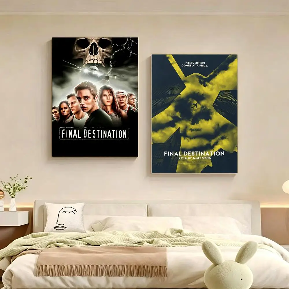 Movie Final Destination Poster Poster Multiple Sizes  frameless Creamy Style Wall Art Home Decor For Living Room Bedroom gift