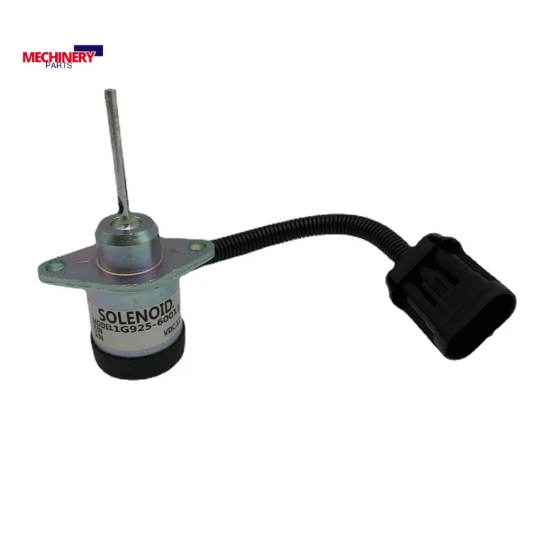 6691498 12V Fuel ShutOff Stop Solenoid For Bobcat S150 S160 S175 S185 S205 S450 1G925-60011 31143301-406