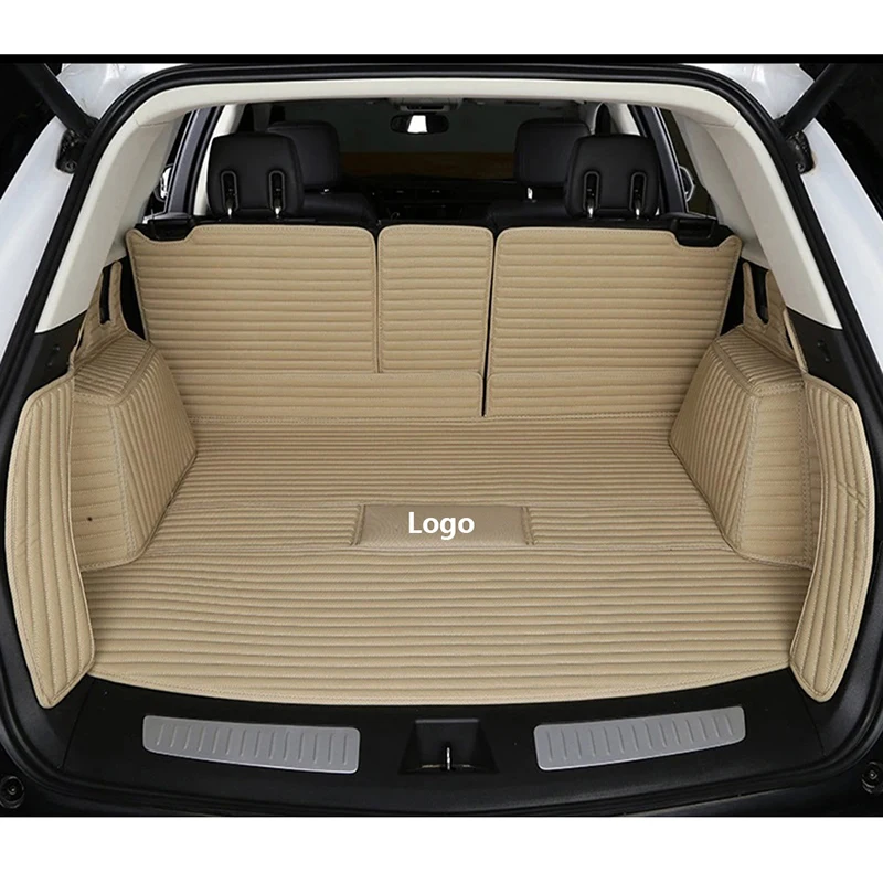 YUCKJU Custom Leather Full Wrap Car Trunk Mat for Mazda 5 8 CX-7 CX-3 CX-8 CX-30 CX-5 CX-9 CX-4 Auto Luggage Mat