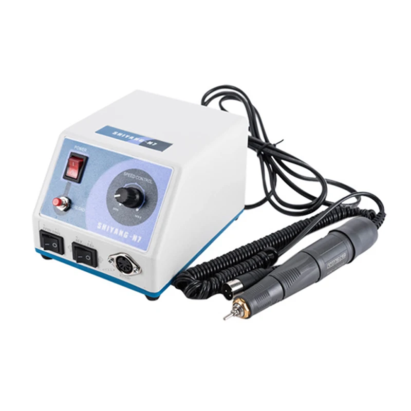 Dental Lab N7 Marathon Micromotor Machine 35K rpm Motor Polishing Controller Micromotor Grinding Trimming Cutting Unit Dental