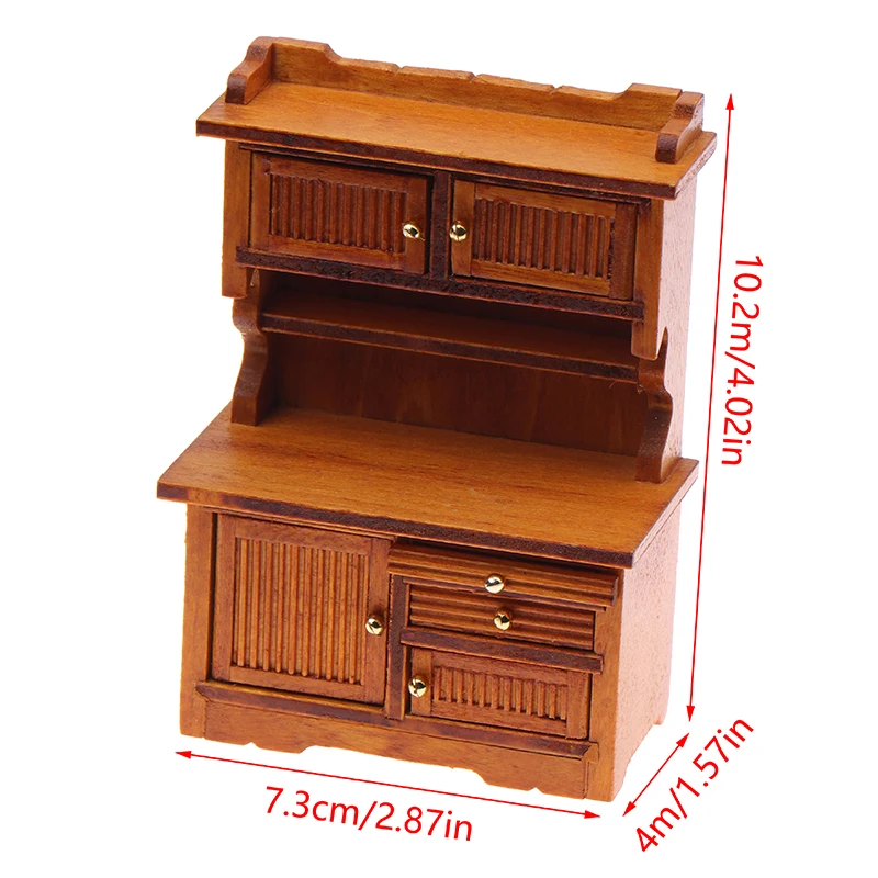 1/12 دمية صغيرة خزانة الكتب نموذج دمية المنزل مصغرة أثاث المطبخ ديكور لعبة بيت الدمية مشهد المعيشة الملحقات #6