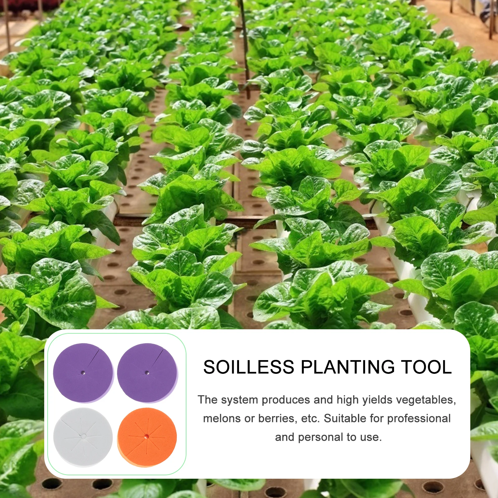 

120Pcs Eva Cloning Collar Inserts Planting Blocks Breathable Moisturizing Nutrient Blocks Garden Nursery Supplies