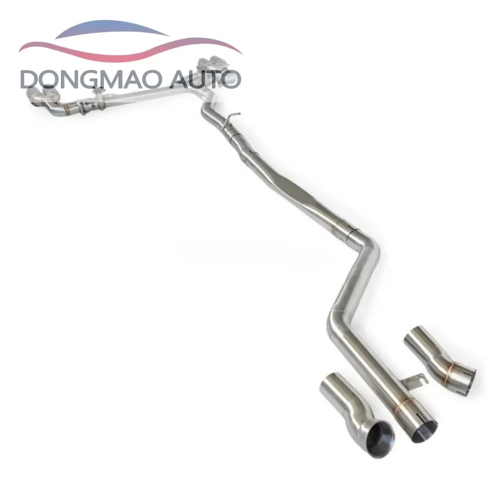 Suitable for BMW 540i G30G38 3.0T B58 2018-2024 Exhaust Pipe Stainless Steel Back Exhaust System with Valve 4 Tips view 3