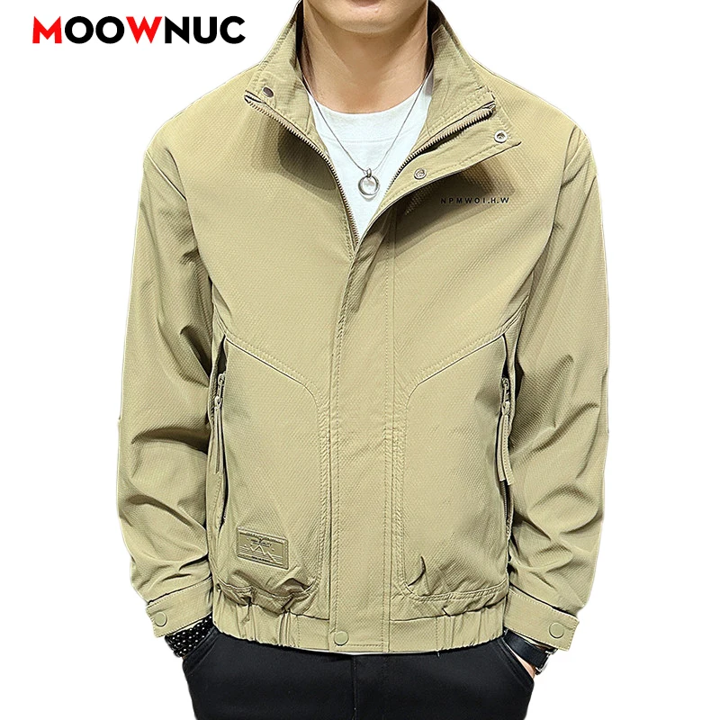 

Men's Blazers Windbreaker Men's Clothing Male Jackets Casual Coat Spring Autumn Outerwear Men's Fashion Leisure Menswear Camping