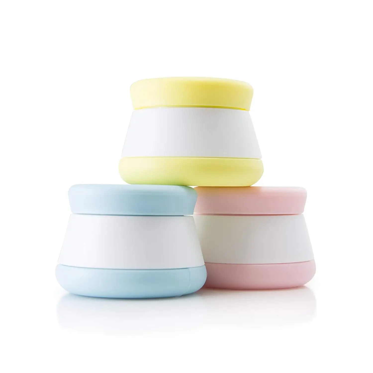 

1 pcs Travel Containers, Silicone Cream Jars Leak-Proof. TSA Approved Small Travel Containers