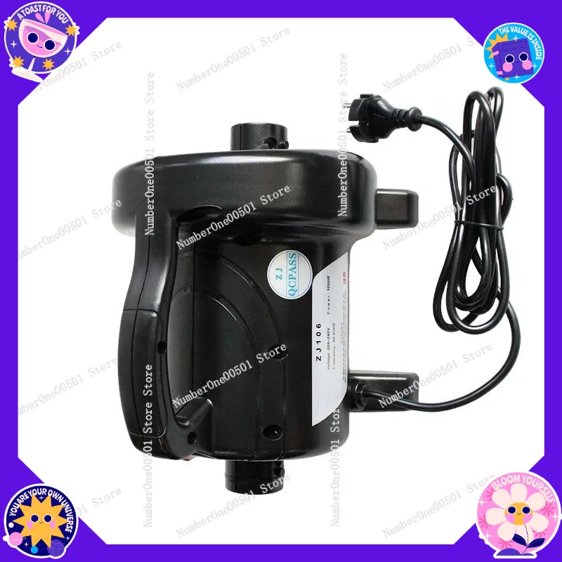 Electric air pump Amusement mold High pressure closure Small flow tent Drifting circle Inflatable air pump