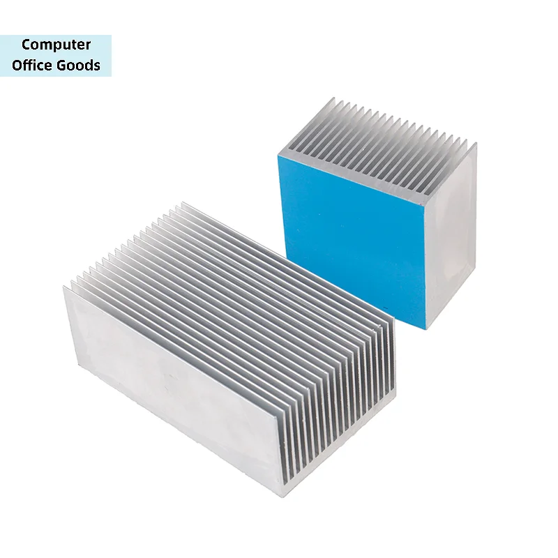 【Aluminum Alloy Heatsink 60*60/100*60mm Cooling Pad LED IC Chip Cooler Radiator】