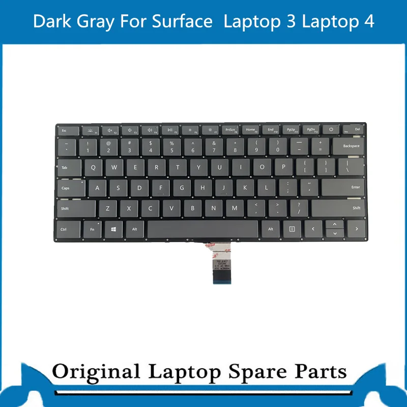 New l For Surface Laptop 3 Laptop 4 Keyboard 1867 1868 1872 Sliver Gray