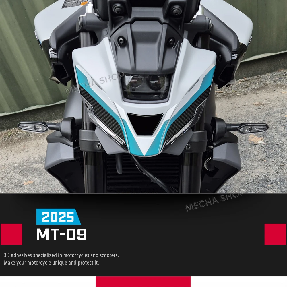 

3D наклейка на бак, защитная наклейка, аксессуары для мотоциклов для MT-09 2025 Ice Storm 2025