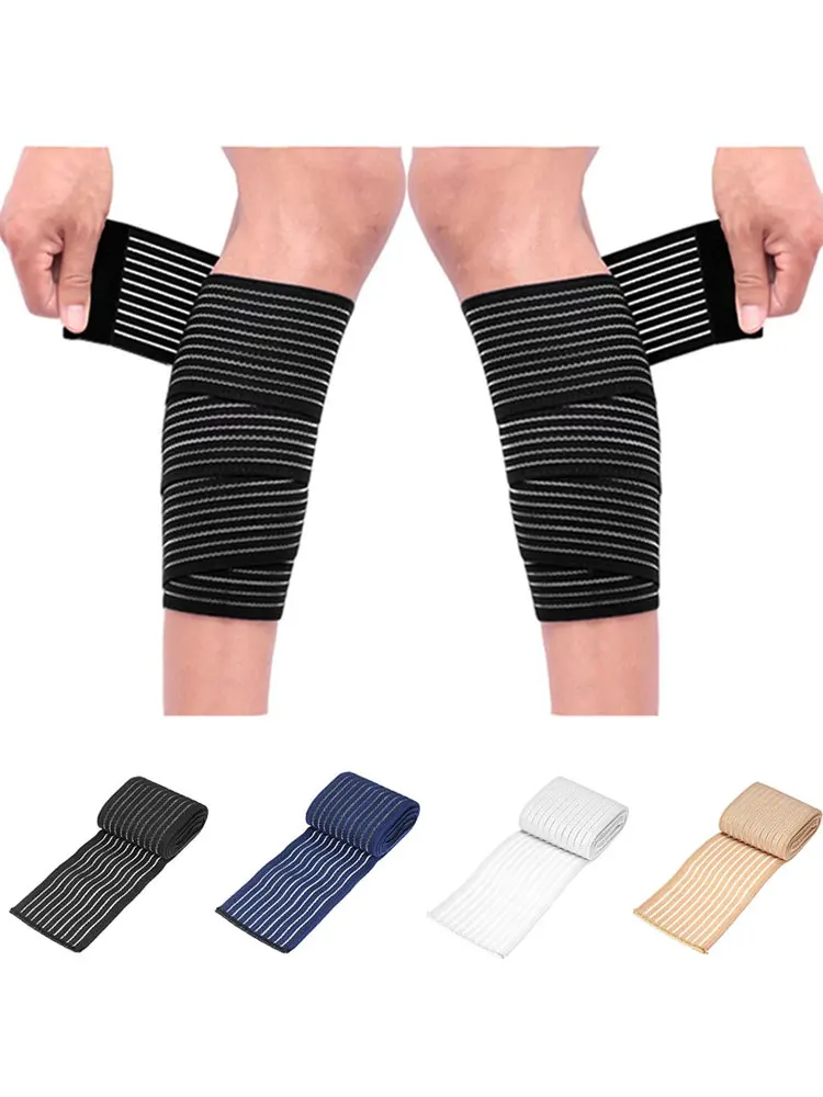Hoge Elasticiteit Compressie Bandage voor Sport Kinesiologie Tape Enkel Pols Knie Kuit Dij Wraps Ondersteuning Protector 40-180cm 1PC - afbeelding 2