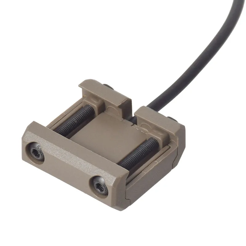 ยุทธวิธี M300 M600 UNITY ความดันระยะไกลปุ่ม 2.5/3.5 มม./SF ปลั๊กสําหรับ Mlok Keymod 20 มม.สําหรับ DBAL-A2 PEQ15 เลเซอร์