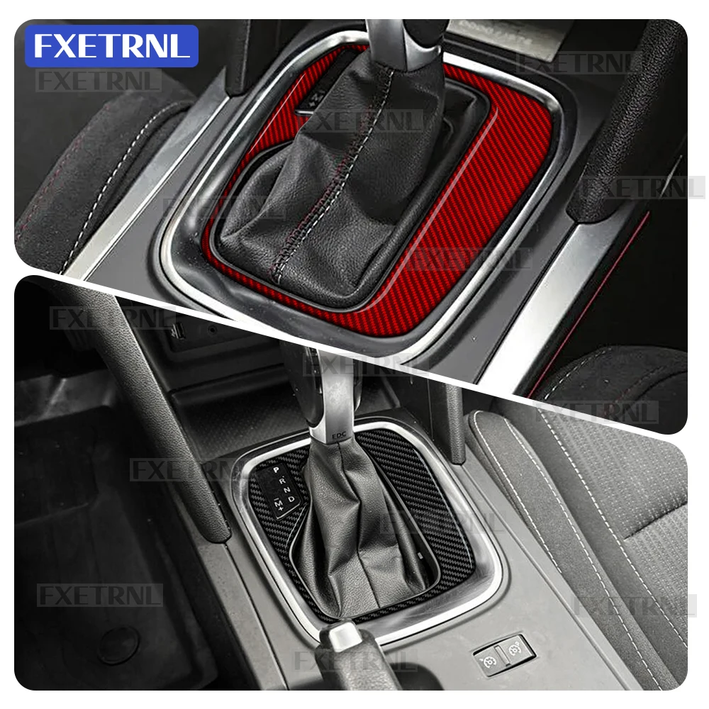 

For Renault Megane 4 2016 2017 2018 2019 2020 2021 2022 2023-2025 Real Soft Carbon Fiber Sticker Automatic/AT Car Gear Shift