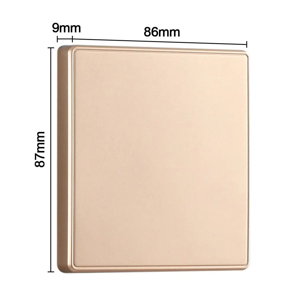 Standard 86 Type Switch Universal Blank Panel Thickened Switch Socket Cassette Cover Plate Decorative Panel Cover Plate Home