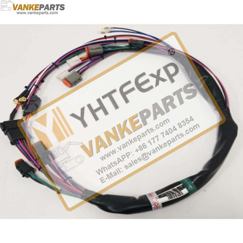 Vankeparts Excavator 330C Control Panel Start Sswitch Wiring Harness High Quality Part No.: 186-4624