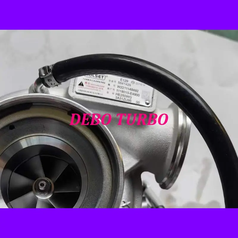 NEW GENUINE HOLSET HE250WG 5641429 1118010-E4900 Turbo Turbocharger for DCEC CUMMINS Engine QSB5.9 5.9L 8CM