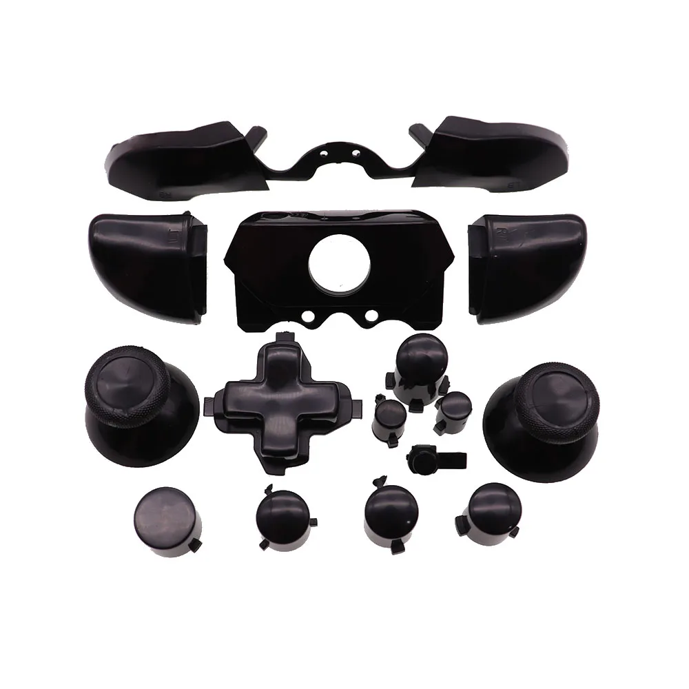 1Set For Xbox One Controller Full Set RB LB LT RT Bumper Triggers Buttons Middle Bar Mod Kit D-Pad ABXY Replacement