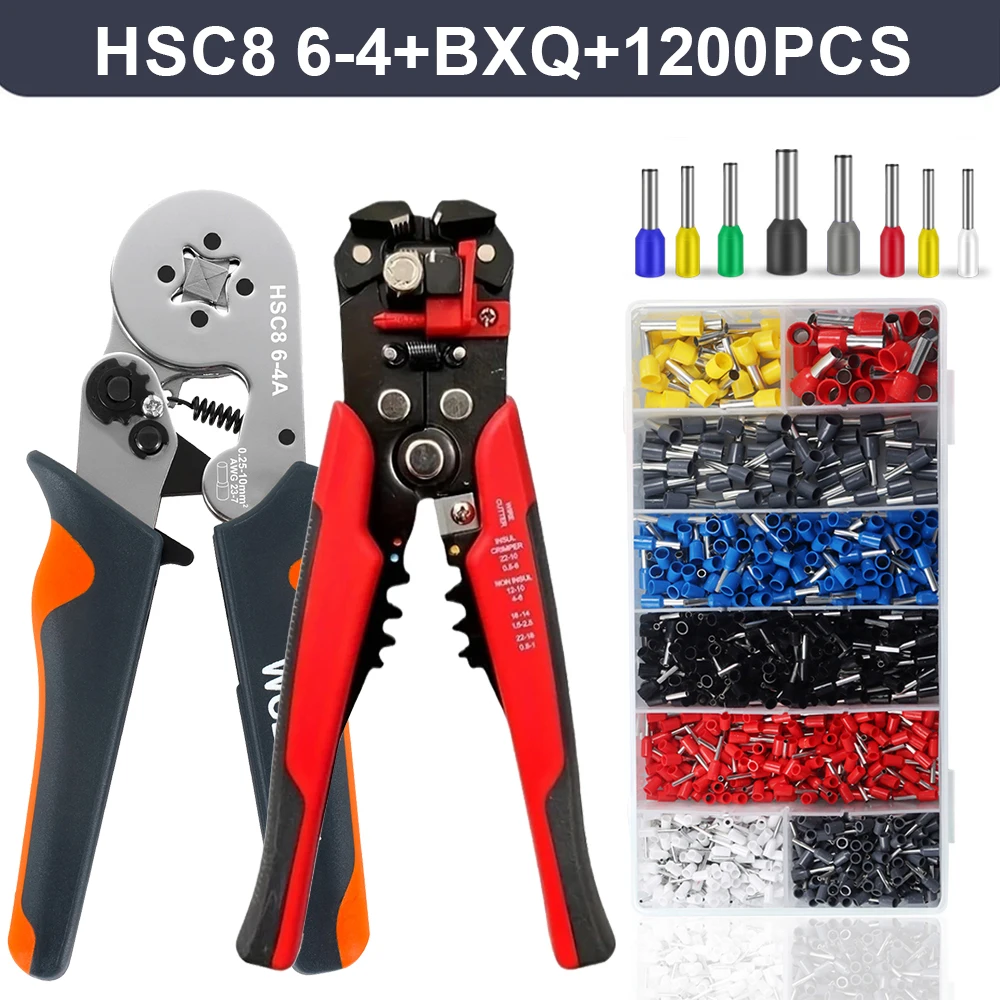 Professionele Elektricien Draad Gereedschap Kabel Draad Stripper Cutter Crimper Automatische Krimpen Striptang Beentje Krimptang