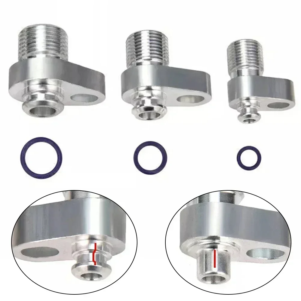 Car A/C Lines Condenser Radiator Fitting Adapter Hose AC Compressor Drier Aluminum Electrical Equipment