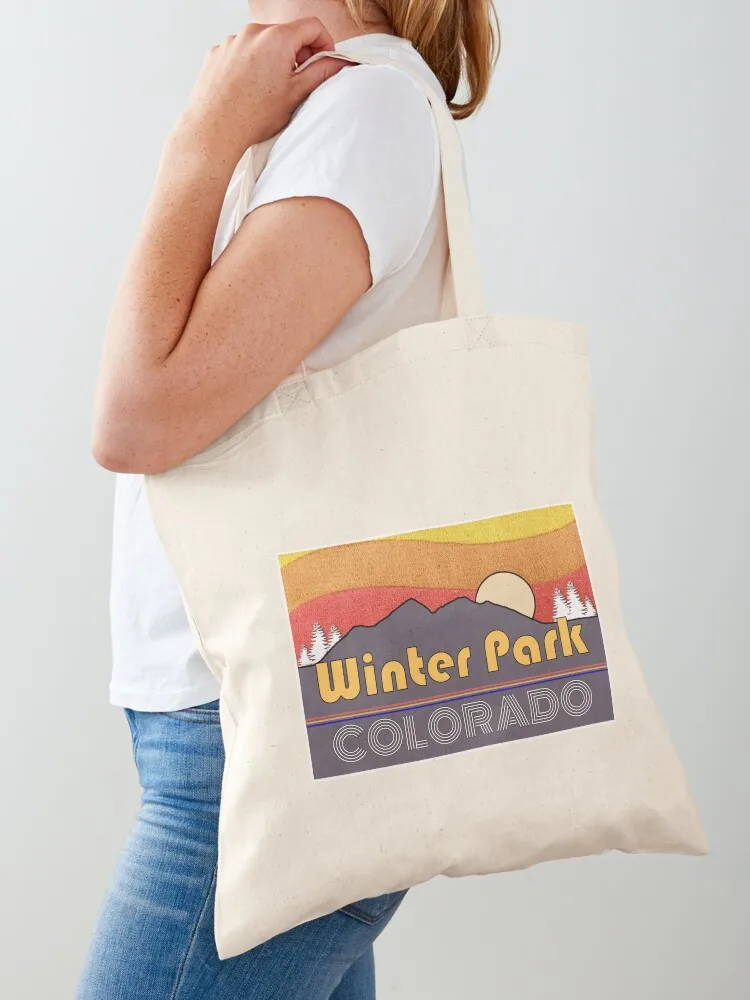 

Winter Park Colorado, Vacation, Travel, Skiing, Mountains Tote Bag eco pack canvas tote bags great bag the tote bag