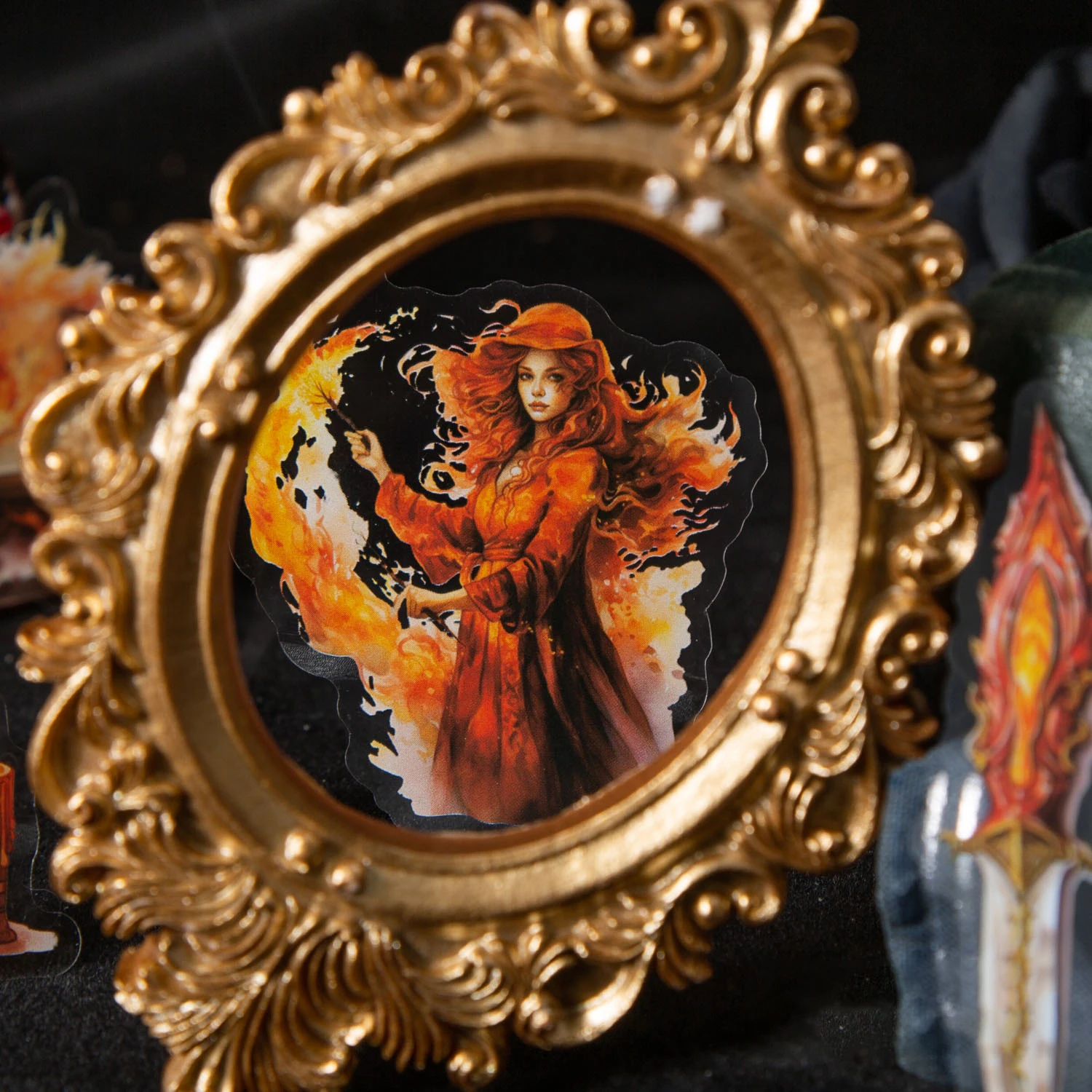 40piece/set Retro PET Stickers Sacred Book Series British Dream Handbook DIY Decorative Material Stickers Witch Theme Collage