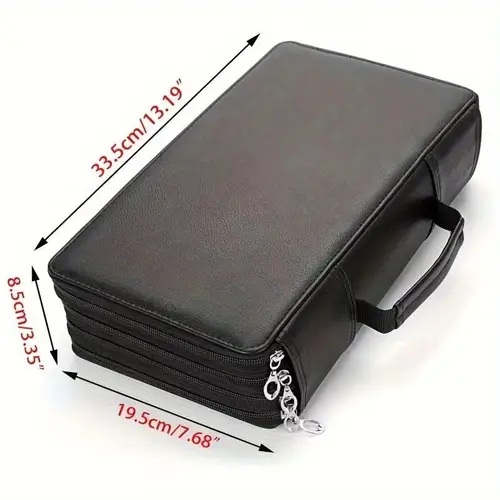 Imagen 2 del producto Estuche para lápices escolares con 300 ranuras, estuche para lápices de gran capacidad, estuche para rotuladores de arte grande, accesorios, caja organizadora de papelería