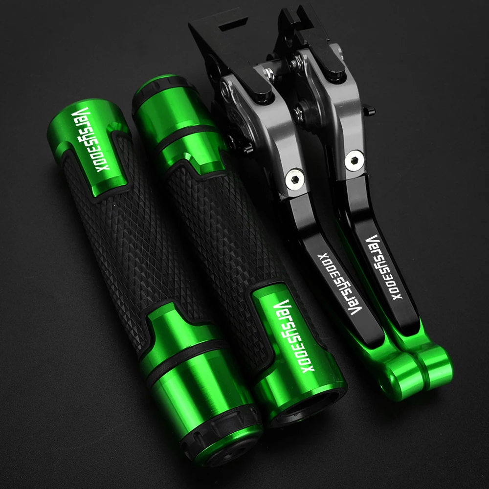 

Motorcycle Adjustable Brake Clutch Levers 22MM Handlebar grips Handle End set FOR kawasaki VERSYS300X VERSYS 300X 2008-2019