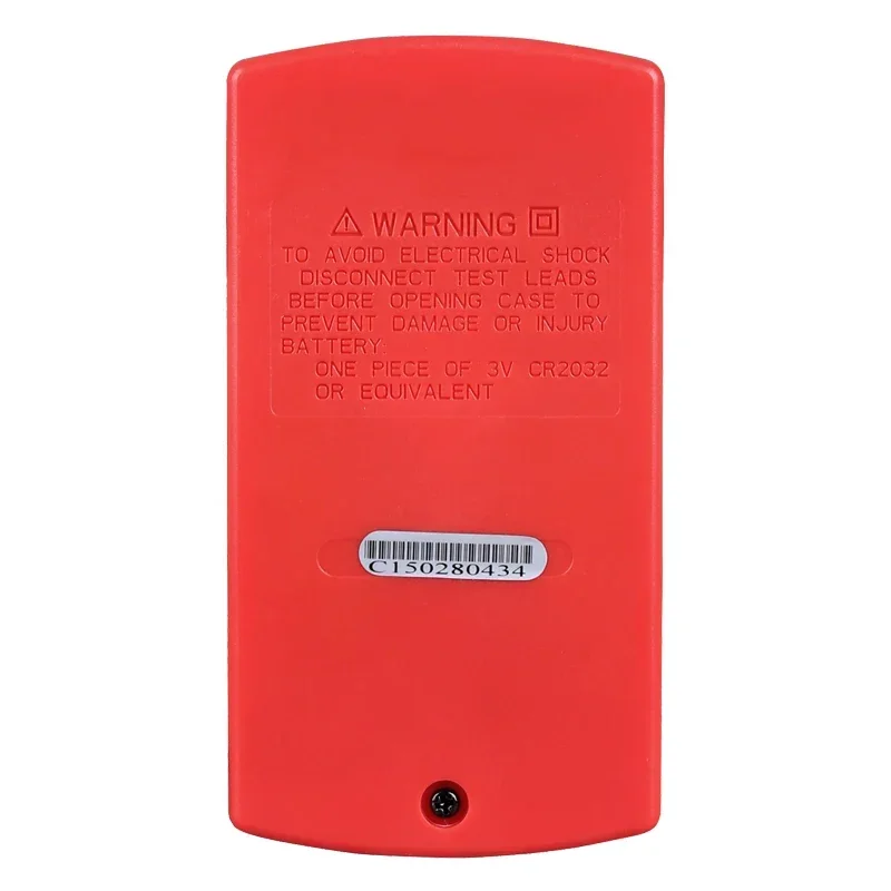 Imagem -06 - Multímetro Digital de Tamanho Uni-t-pocket Ut120c Mini Medidores Elétricos Testador de Alcance Automático Tensão dc ac Tensão Display Lcd Mini