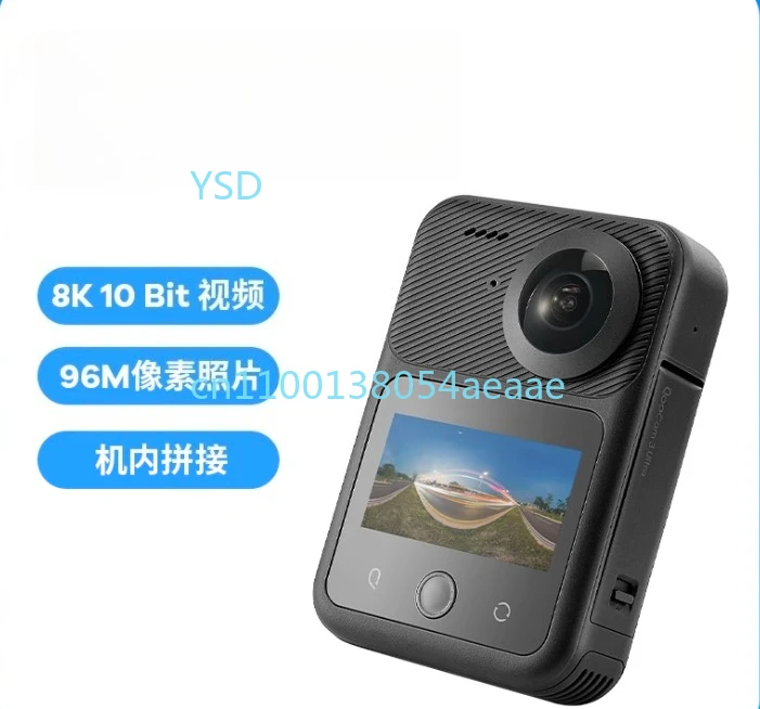 

360 Action Camera Compatible with 3 Ultra – 8K Waterproof Sports Camera,96MP Photo, HDR Supported, F1.6 Fast Aperture