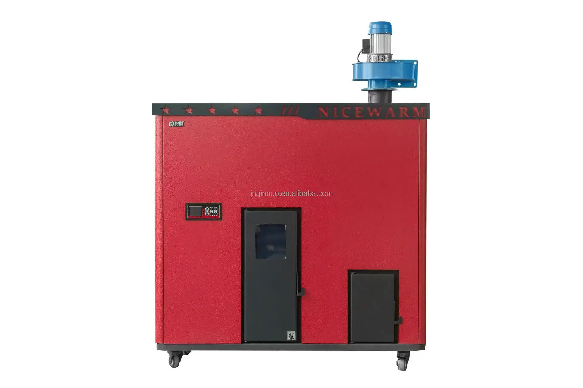 High-Power 100KW Low-Energy Freestanding Eco-Friendly Durable Heating Pellet Combustion Furnace 1000m Coverage Bathroom 150Kg