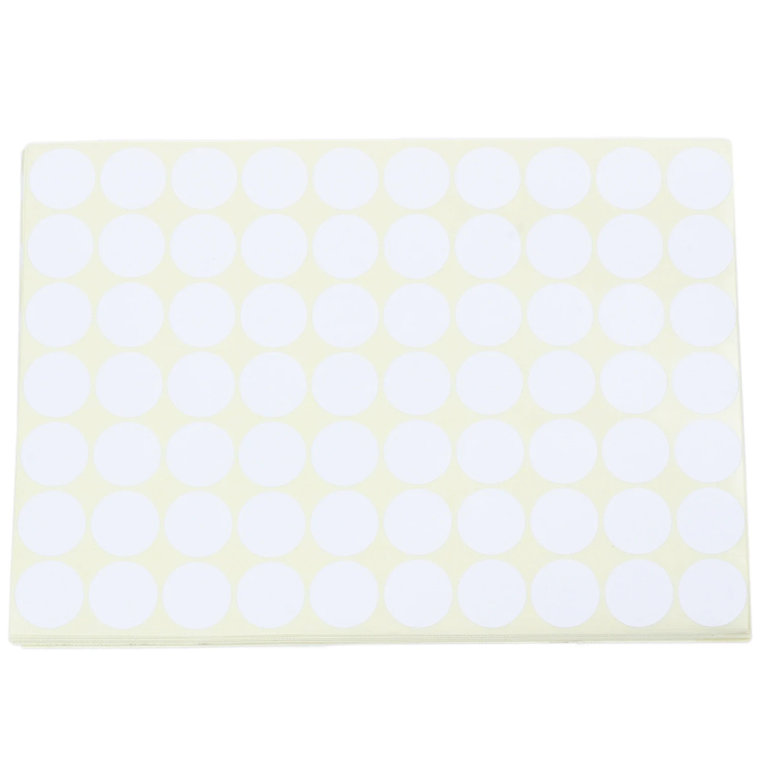 19mm Circles Round Code Stickers Self Adhesive Sticky Labels White