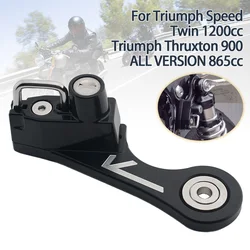 Motorcycle Helmet Lock Kit Helmets Security Anti-Theft Lock For Triumph  Twins Bonneville Thruxton Scrambler 900 T100 Street