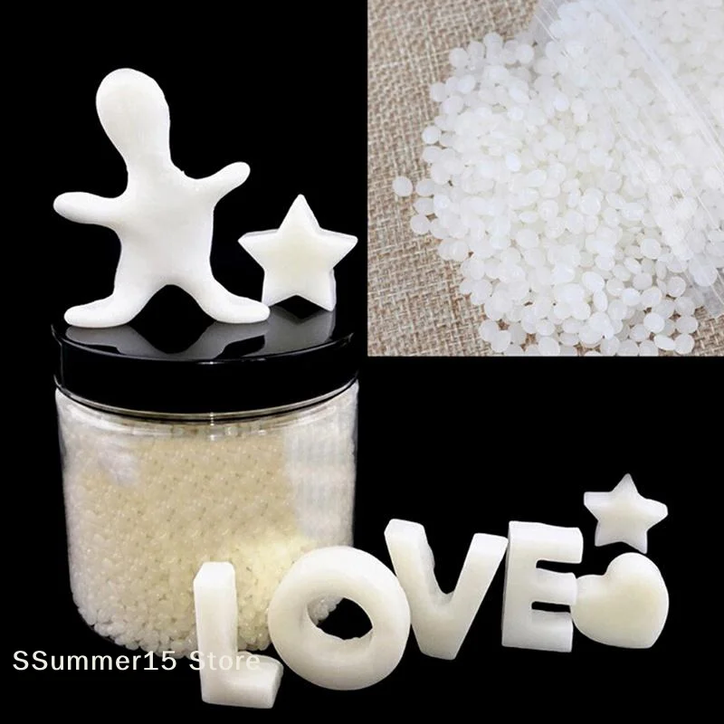 【R】100/200g Moldable Resin Clay Pellets Heat Shapeable Plastic Beads For DIY Crafts Toy Repairs Modeling Art Projects view 2