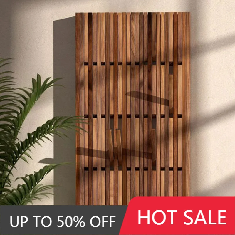 Wall Mounted Coat Racks Organizer Wooden Foldable Clothes Hangers Storage Entrance Shelf Entrance Hall Coat Hat Rack Furnitures