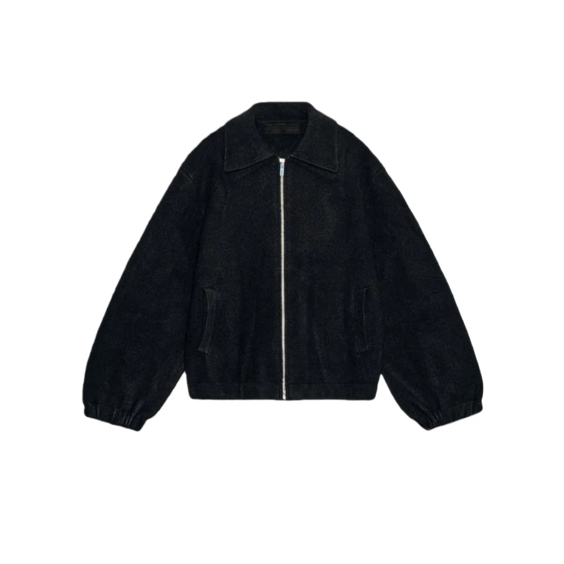 حصيرة Sle المرأة الطيار Jaet محبوك طويل Sve سستة معطف الخريف الشتاء وصول جديد تصميم بسيط ألياف البوليستر