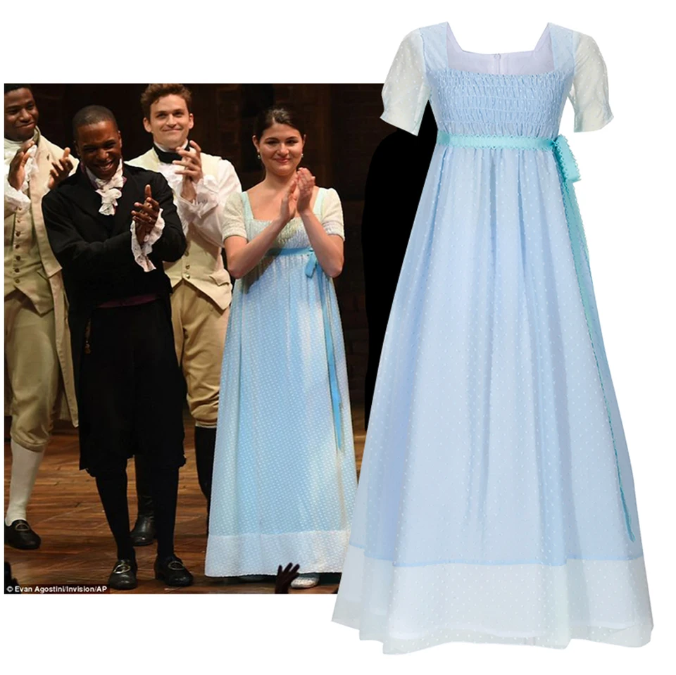 Hamilton Elizabeth Schuyler Cosplay Costume Family Matching Outfits Mommy Kid Blue Dress Princess Ball Gown - AliExpress 200000532 Hamilton Elizabeth Schuyler Cosplay Costume Family Matching Outfits Mommy Kid Blue Dress Princess Ball Gown - AliExpress 200000532